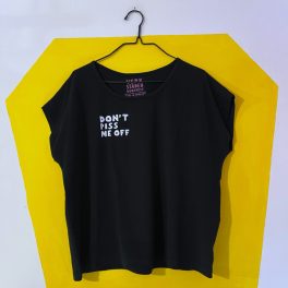 Dont piss me off free-size női póló