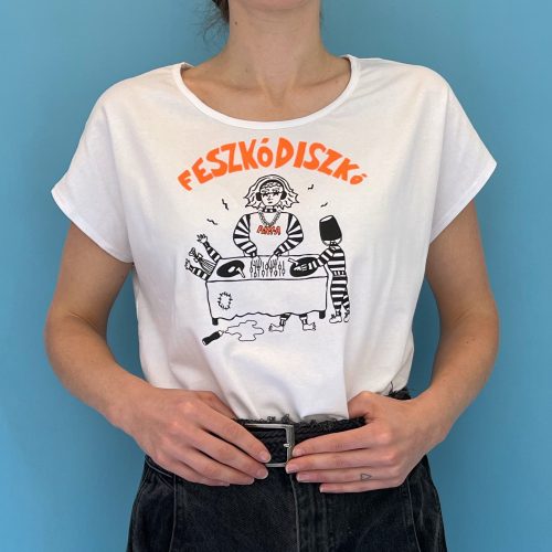 Feszkó diszkó free-size női póló