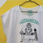 Feszkó diszkó free-size női póló