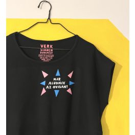 Már aludnék az oviban! - free-size női póló