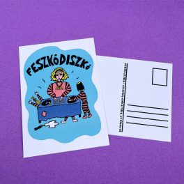 Feszkó diszkó képeslap